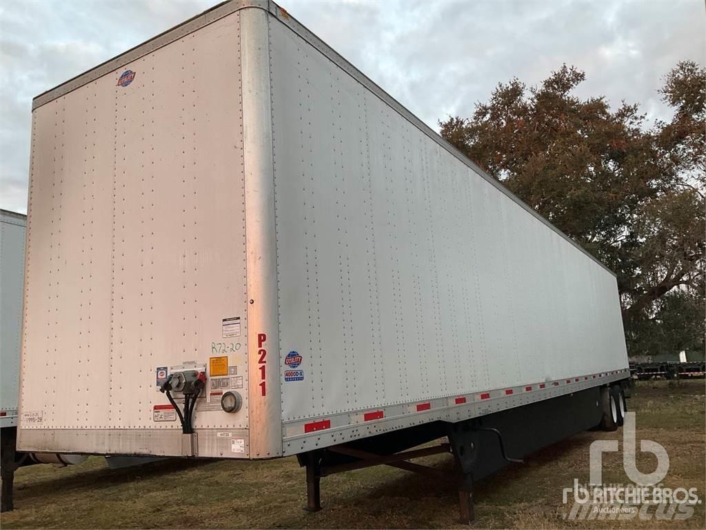 Utility VS2DX Semi-trailer med fast kasse