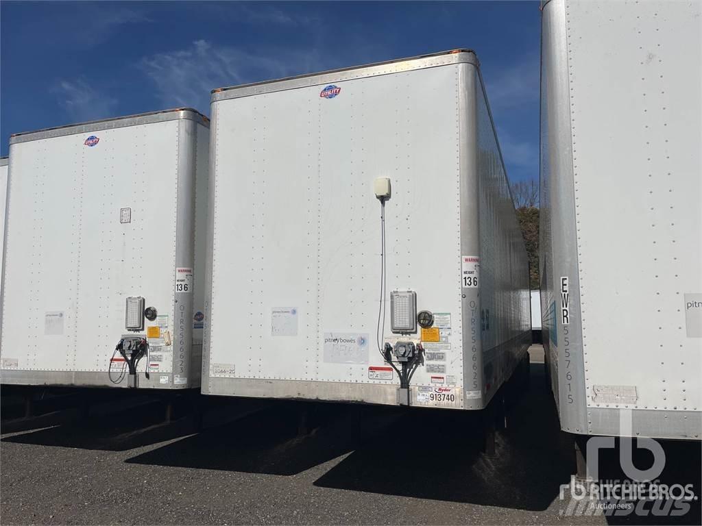 Utility VS2DX Semi-trailer med fast kasse