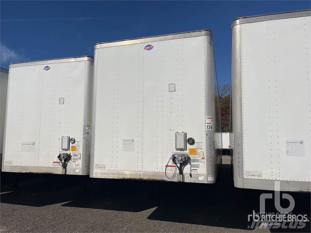 Utility VS2DX Semi-trailer med fast kasse