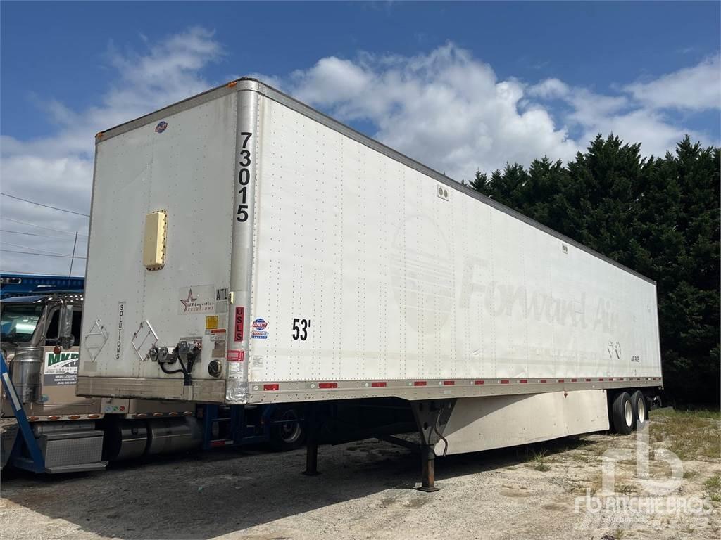 Utility VS2DX Semi-trailer med fast kasse