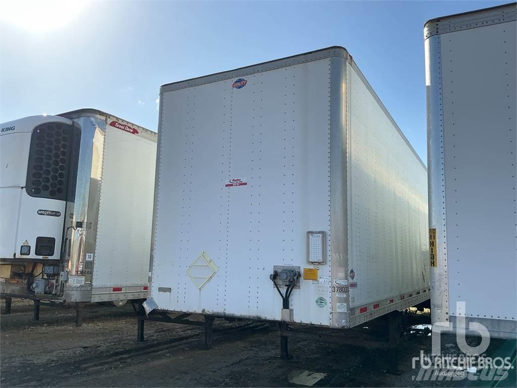 Utility VS2DX Semi-trailer med fast kasse