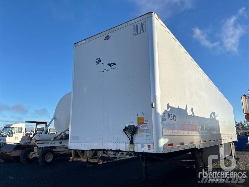Utility VS2DX Semi-trailer med fast kasse