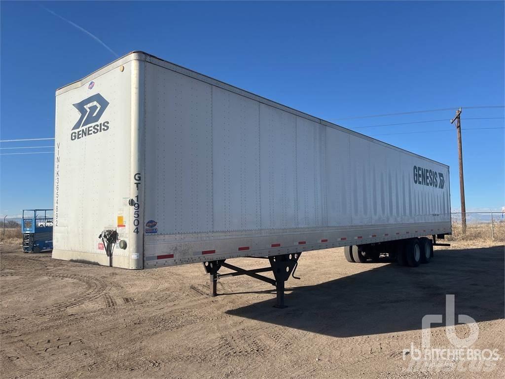 Utility VS2DX Semi-trailer med fast kasse
