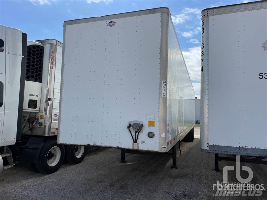 Utility VS2DX Semi-trailer med fast kasse