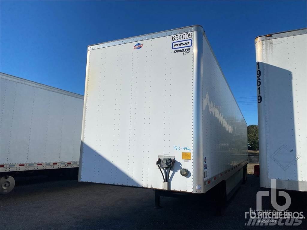 Utility VS2DX Semi-trailer med fast kasse