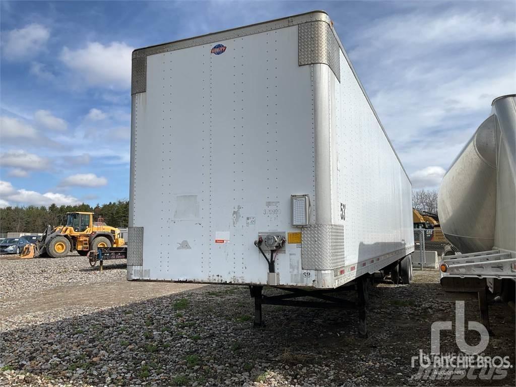 Utility VS2DX Semi-trailer med fast kasse