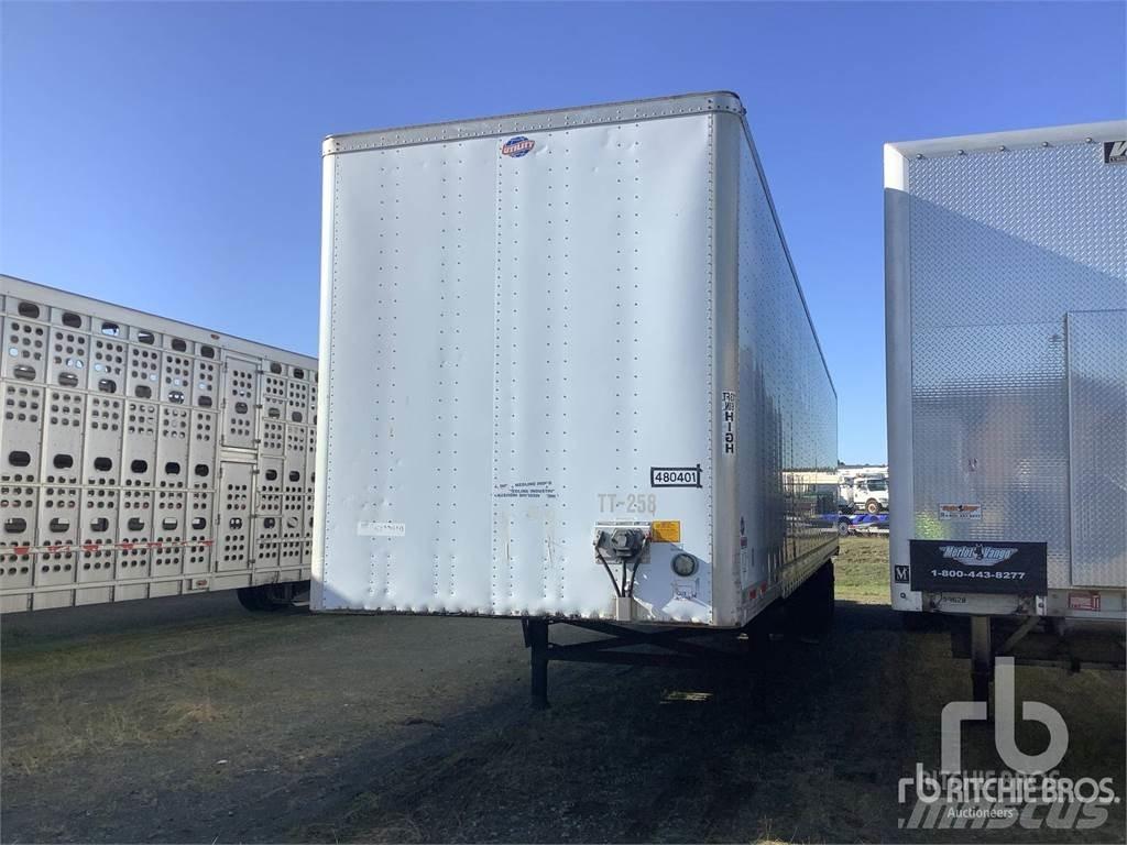 Utility VS2DX Semi-trailer med fast kasse