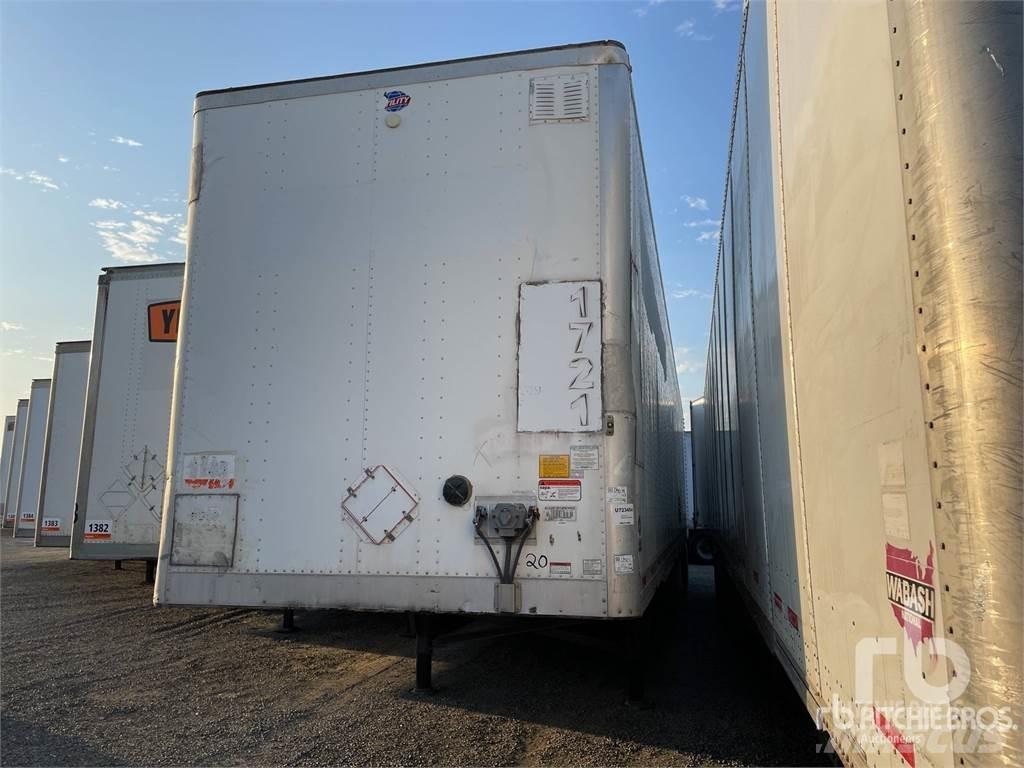 Utility VS2DX Semi-trailer med fast kasse
