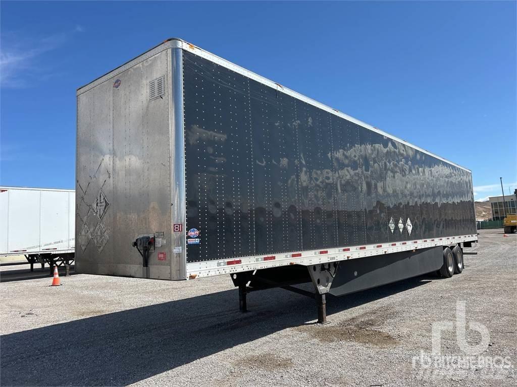 Utility VS2DX Semi-trailer med fast kasse