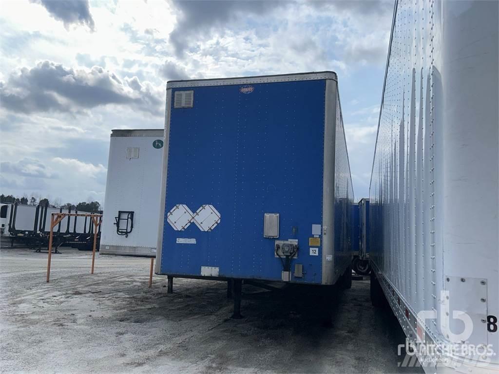 Utility VS2DX Semi-trailer med fast kasse