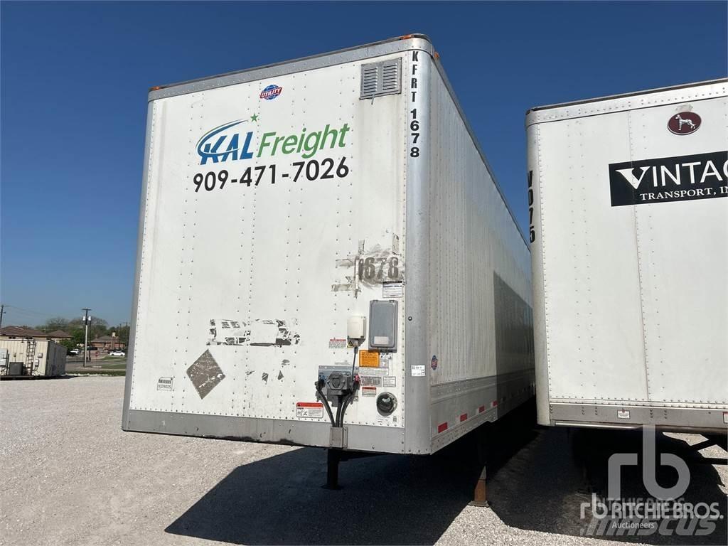 Utility VS2DX Semi-trailer med fast kasse