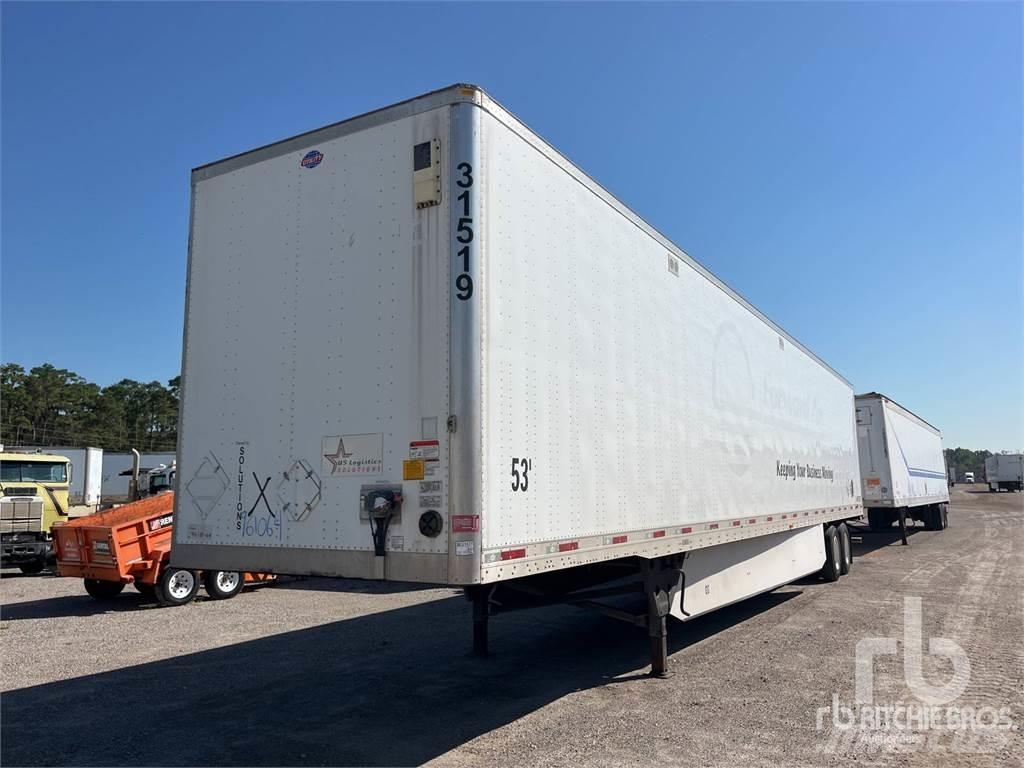 Utility VS2DX Semi-trailer med fast kasse