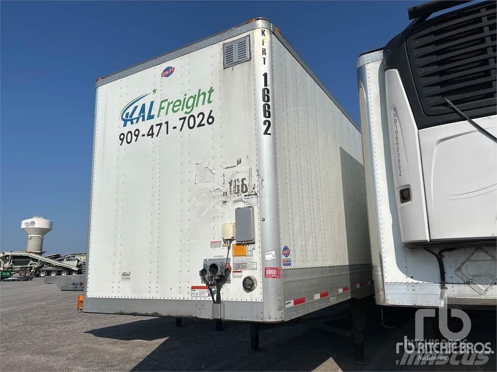 Utility VS2DX Semi-trailer med fast kasse