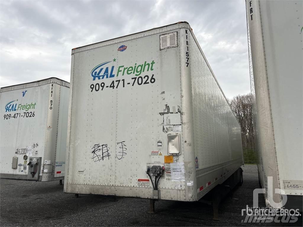Utility VS2DX Semi-trailer med fast kasse