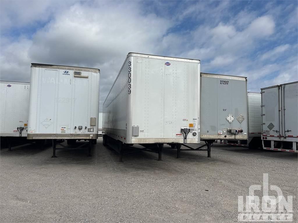 Utility VS2DX Semi-trailer med fast kasse