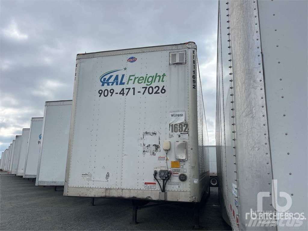 Utility VS2DX Semi-trailer med fast kasse