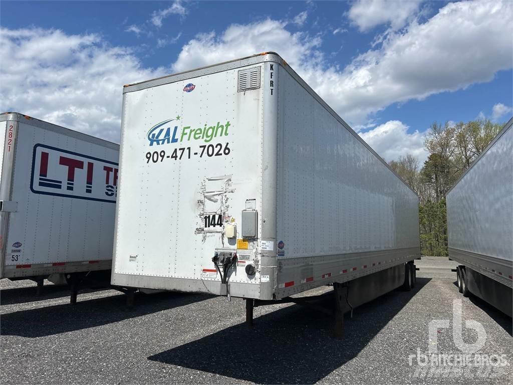 Utility VS2DX Semi-trailer med fast kasse