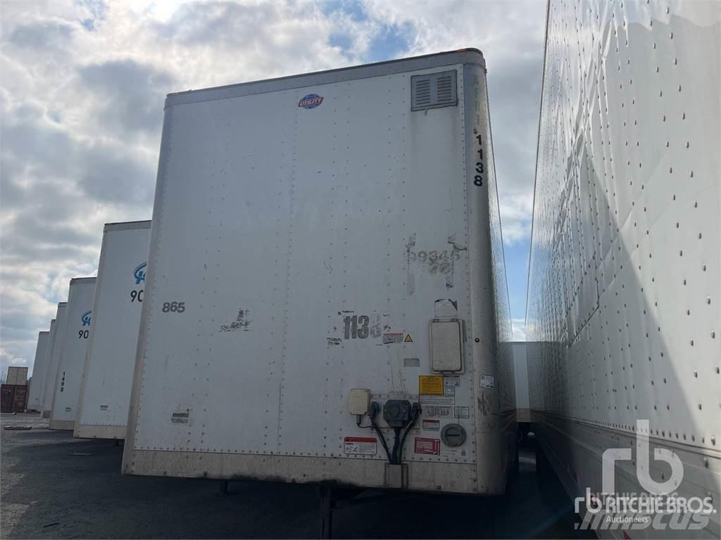 Utility VS2DX Semi-trailer med fast kasse