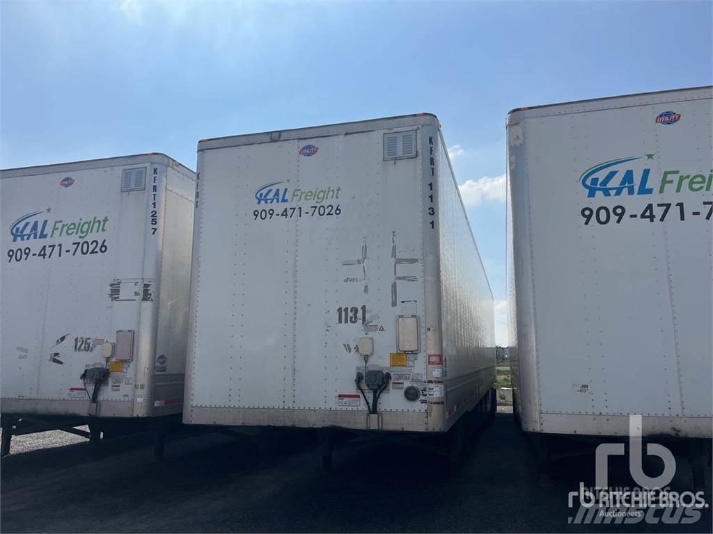 Utility VS2DX Semi-trailer med fast kasse