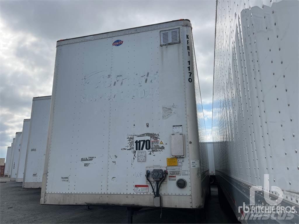 Utility VS2DX Semi-trailer med fast kasse