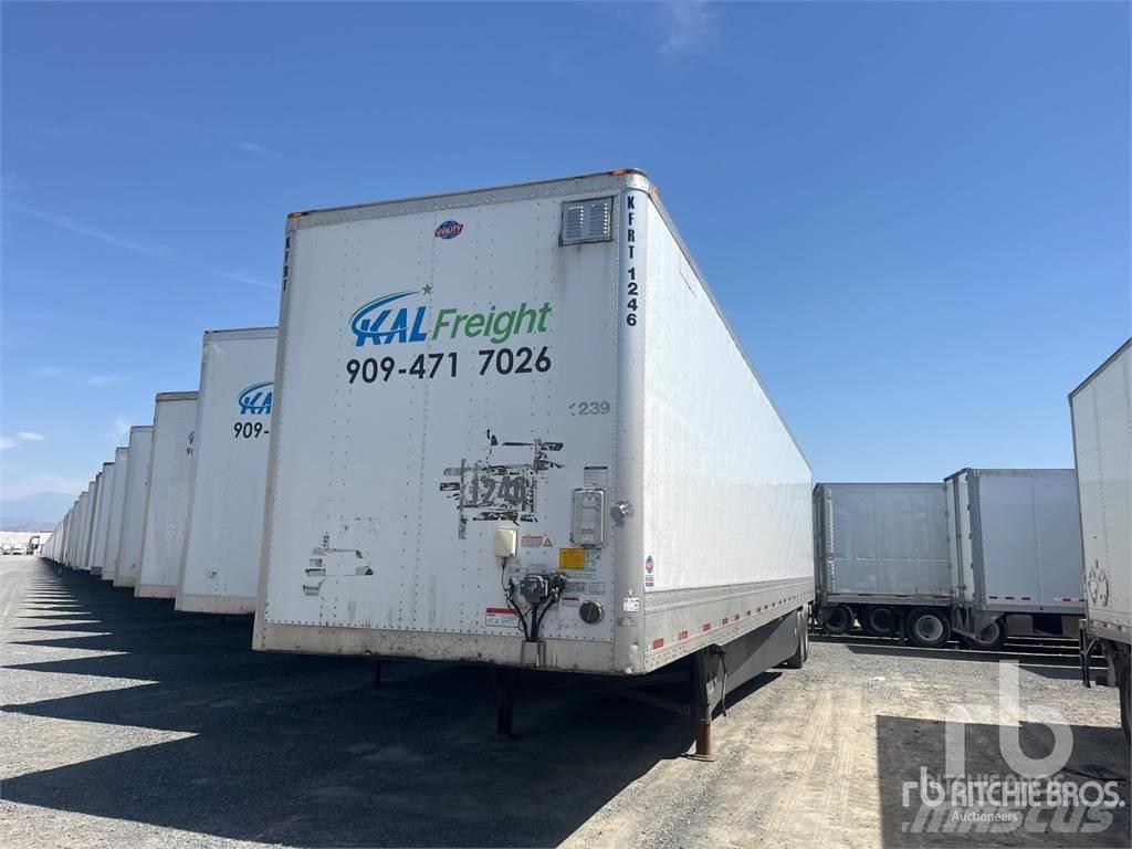 Utility VS2DX Semi-trailer med fast kasse