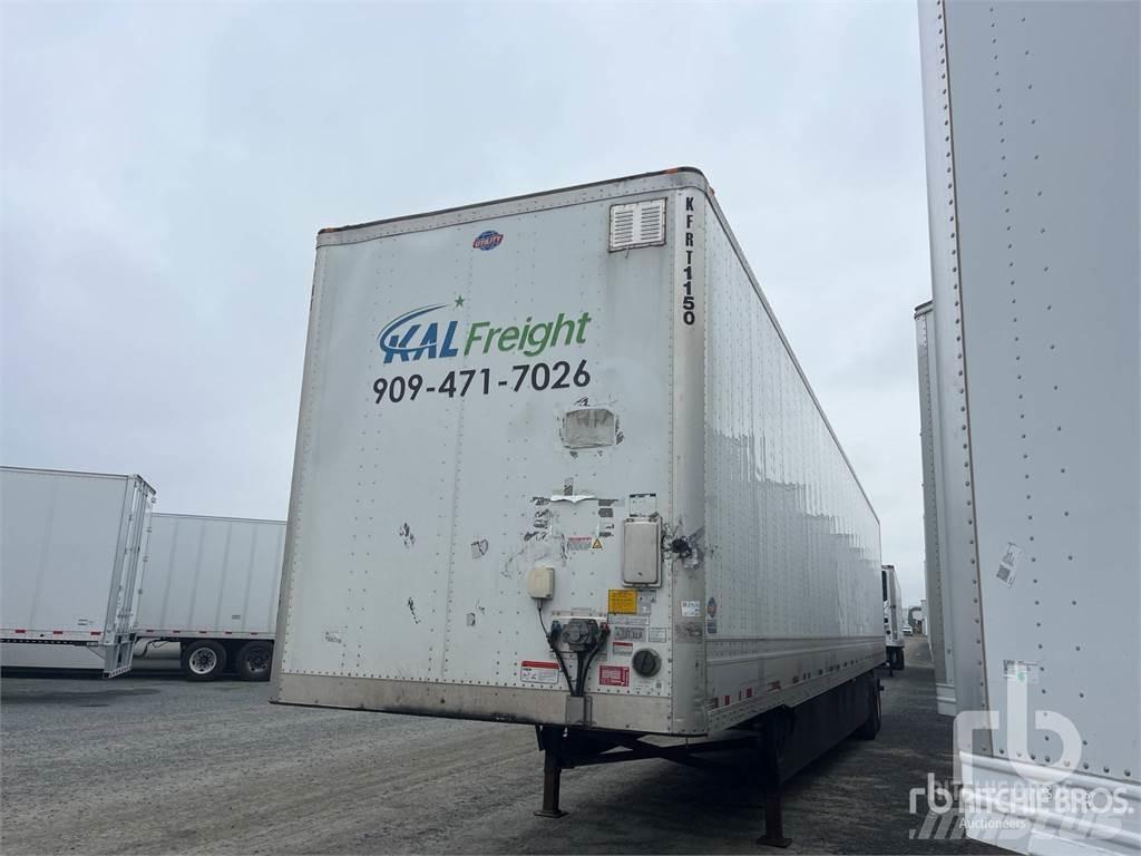 Utility VS2DX Semi-trailer med fast kasse