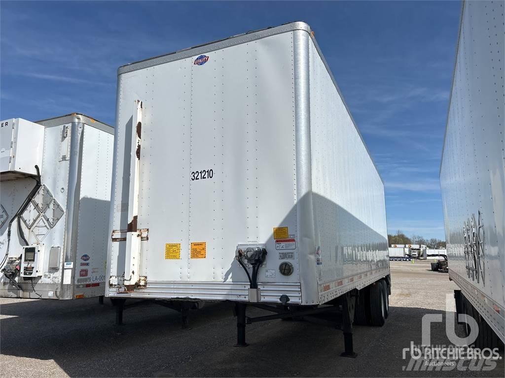 Utility VS2DX Semi-trailer med fast kasse