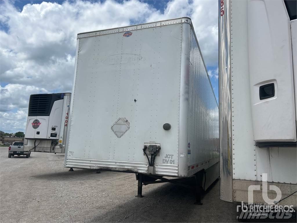 Utility VS2DX Semi-trailer med fast kasse