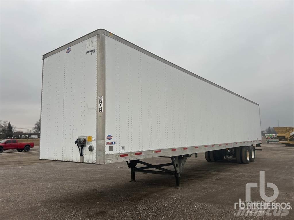 Utility VS2DX Semi-trailer med fast kasse