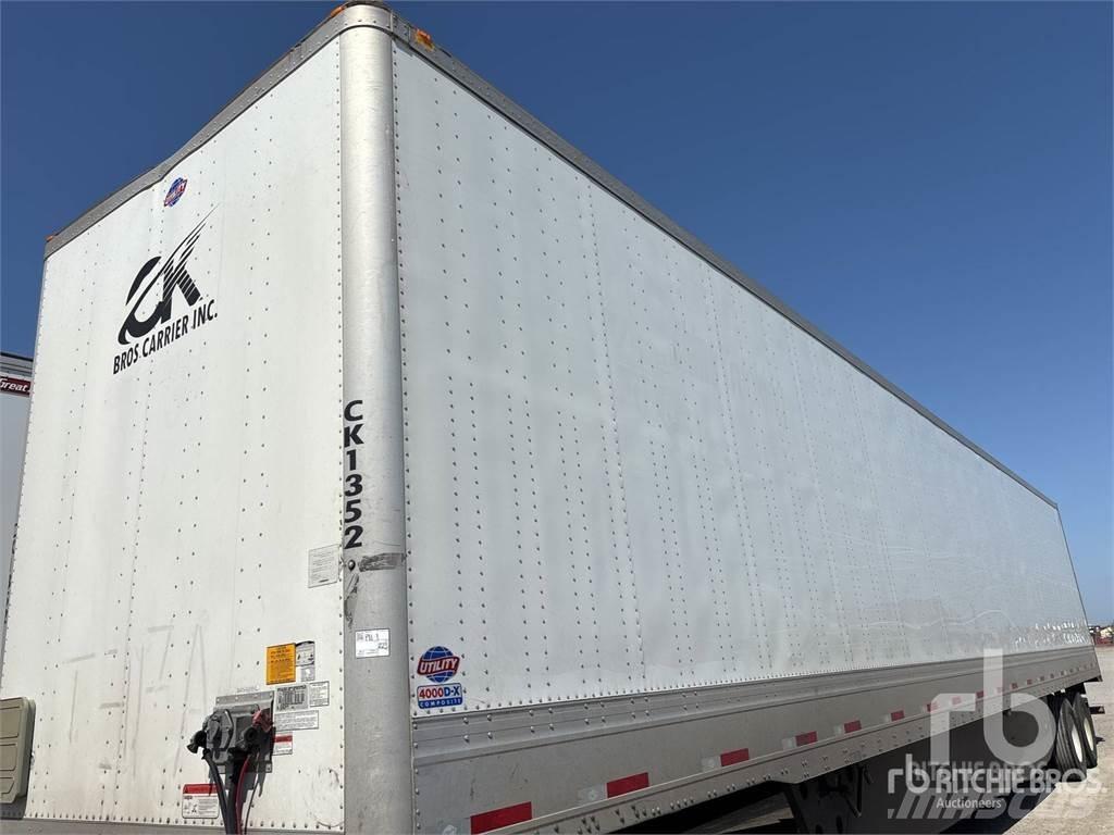 Utility VS2DX Semi-trailer med fast kasse