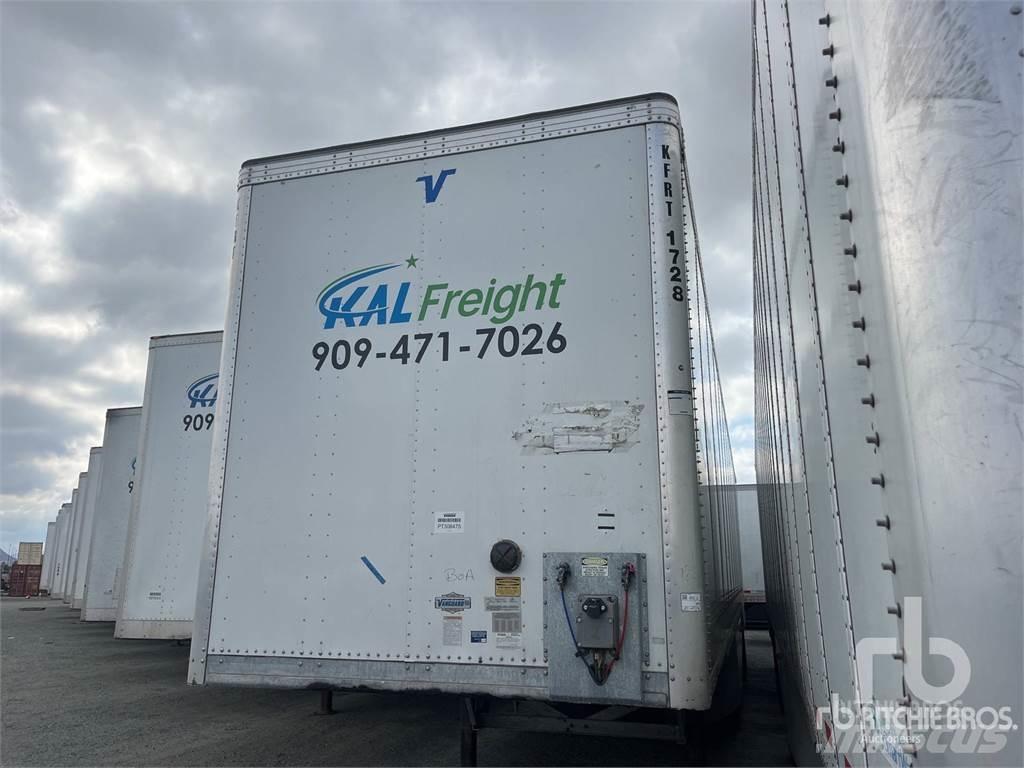 Vanguard VXP Semi-trailer med fast kasse