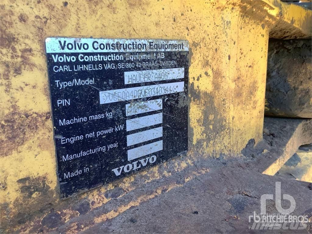 Volvo A40G Terrængående lastbiler