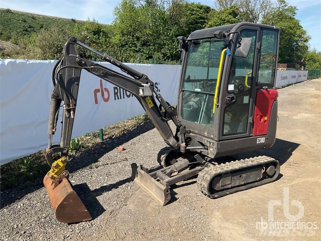 Volvo EC18D Minigravemaskiner