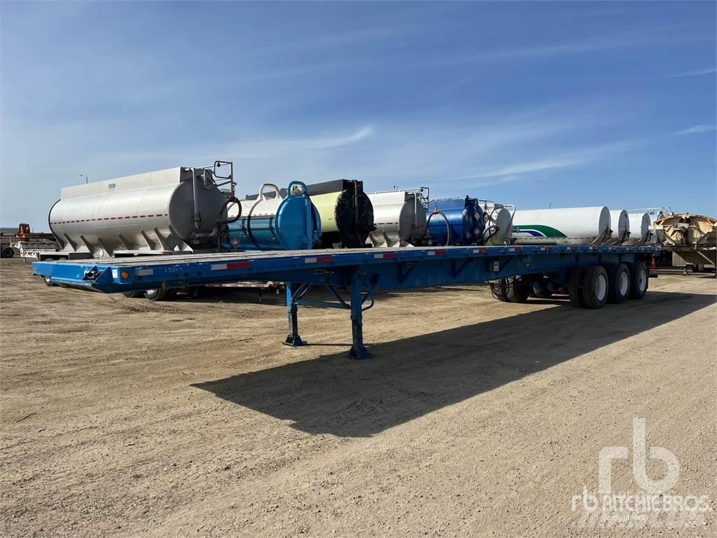 Wabash  Semi-trailer med lad/flatbed