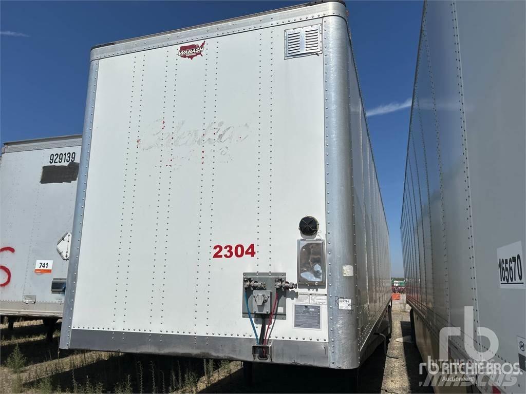 Wabash DVCVHPC Semi-trailer med fast kasse
