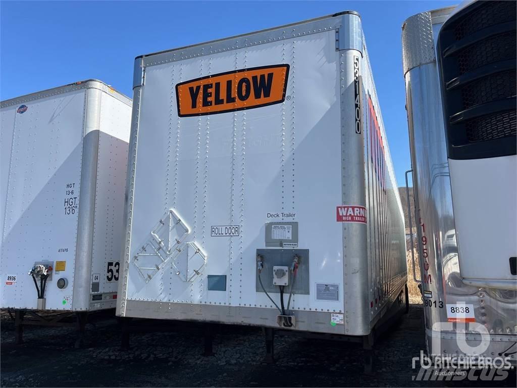 Wabash DVCVHPC Semi-trailer med fast kasse