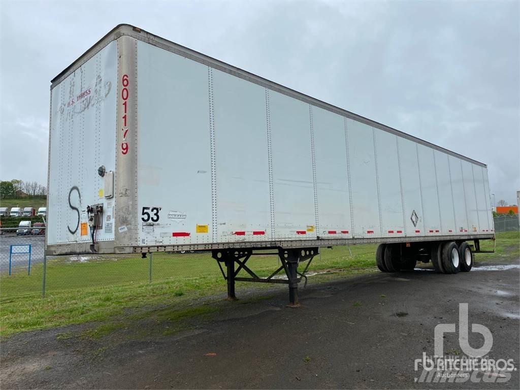 Wabash DVCVHPC Semi-trailer med fast kasse