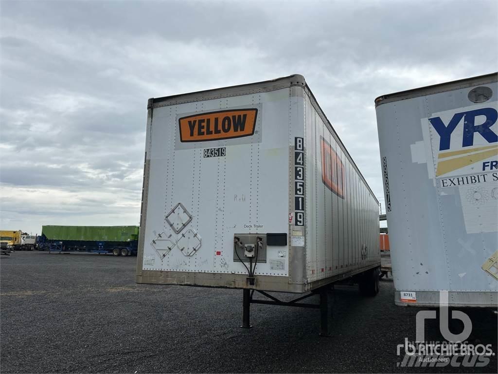 Wabash DVCVHPC Semi-trailer med fast kasse