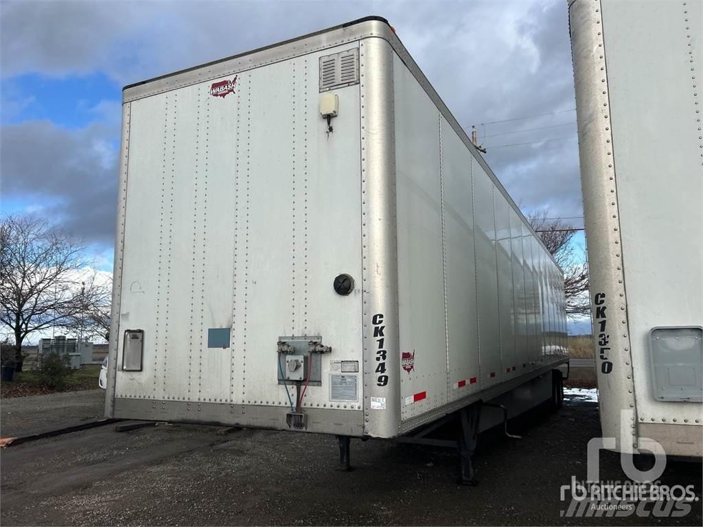 Wabash DVCVHPC Semi-trailer med fast kasse