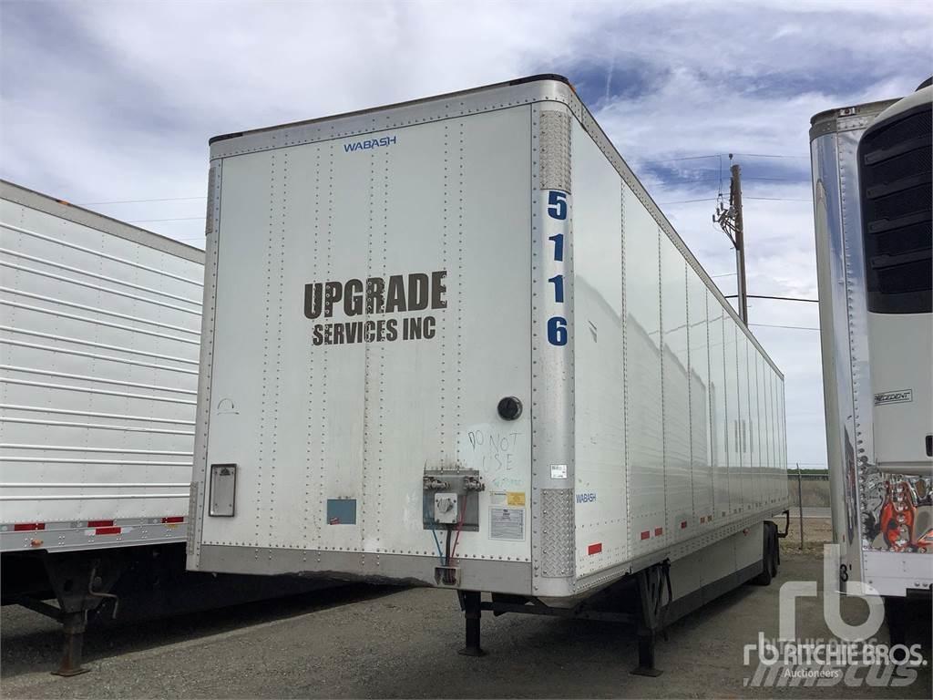 Wabash DVCVHPC Semi-trailer med fast kasse