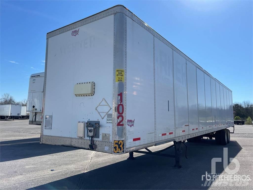 Wabash DVCVHPC Semi-trailer med fast kasse