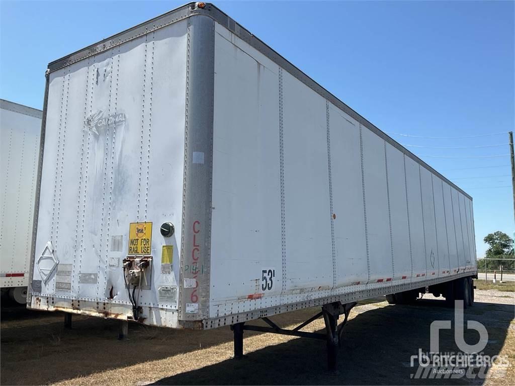 Wabash DVCVHPC Semi-trailer med fast kasse