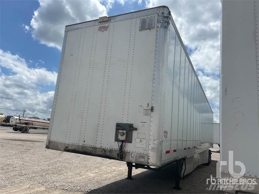 Wabash DVCVHPC Semi-trailer med fast kasse