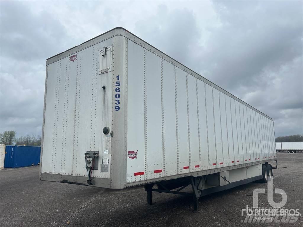 Wabash DVCVHPC Semi-trailer med fast kasse