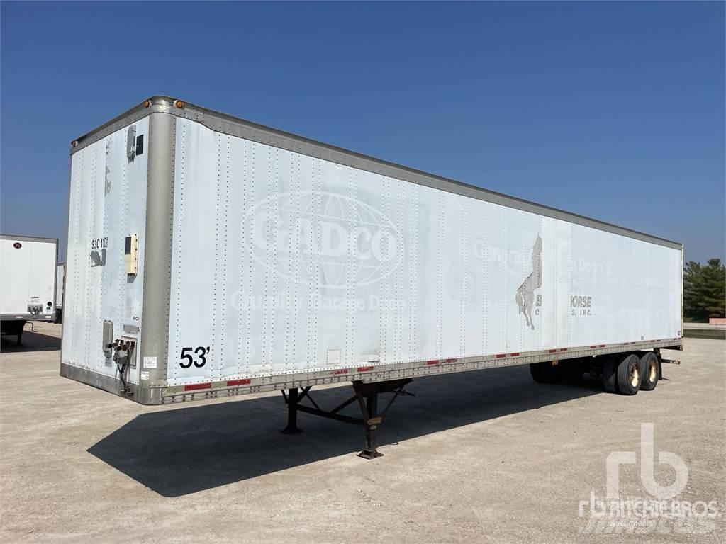 Wabash DVCVHSA Semi-trailer med fast kasse