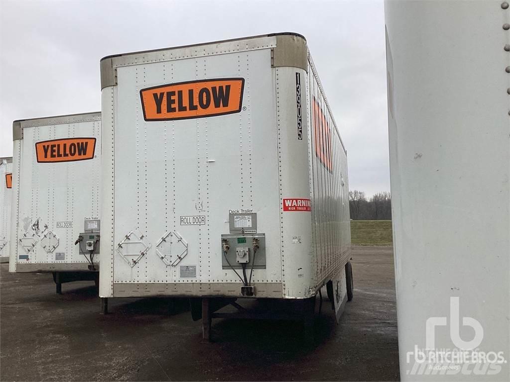 Wabash DVDBHPC Semi-trailer med fast kasse