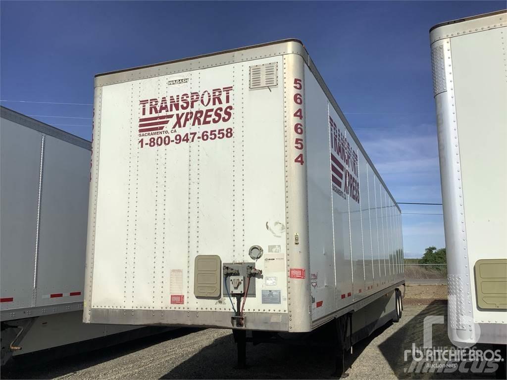 Wabash DVLSHPC Semi-trailer med fast kasse