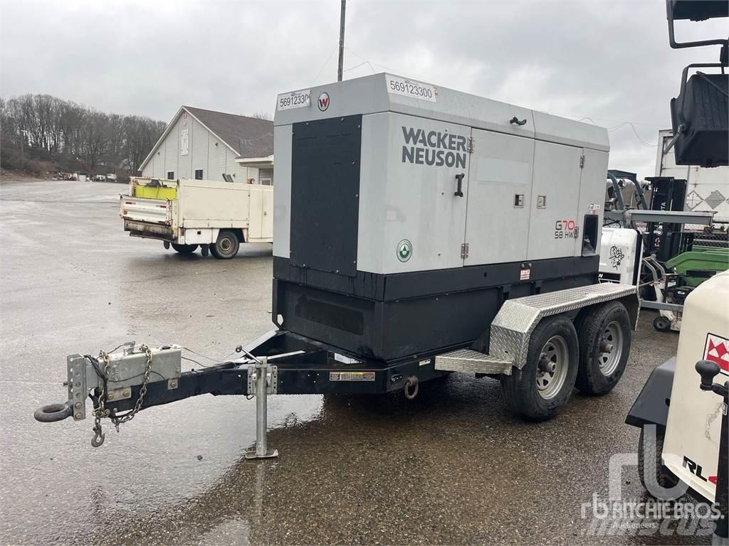 Wacker G70 Dieselgeneratorer