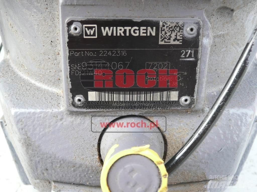 Wirtgen 2242316 Motorer