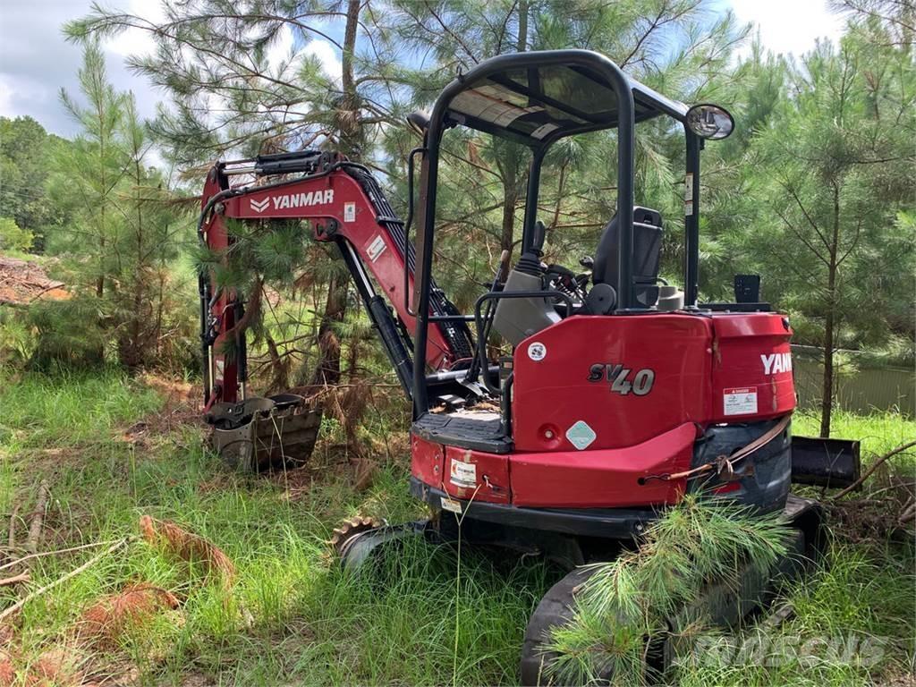 Yanmar SV40 Minigravemaskiner